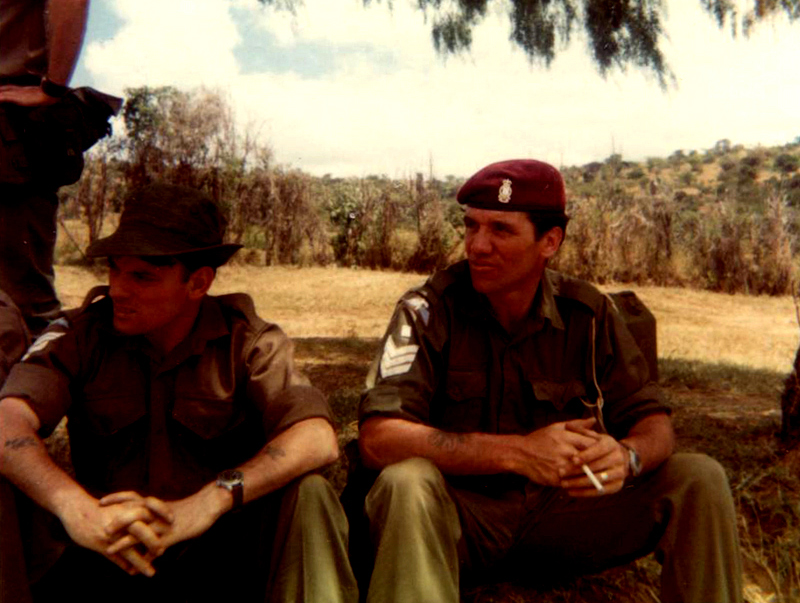 Tom Currie On the Right- Kenya